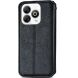 Чохол Deexe Rhombus Wallet для ZTE Blade A75 - Black (361512B). Фото 5 з 9