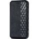 Чохол Deexe Rhombus Wallet для ZTE Blade A75 - Black (361512B). Фото 4 з 9