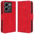 Чехол Deexe Wallet Stand для Infinix Note 30 - Red (330016R)