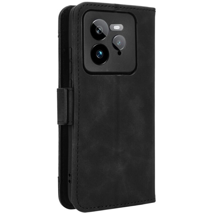 Чехол Deexe Wallet Stand для Realme GT 7 Pro - Black: фото 7 из 7