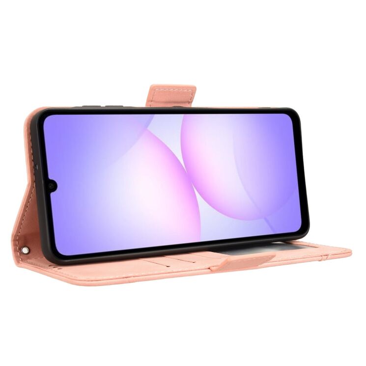 Чохол Deexe Wallet Stand для Samsung Galaxy A07 (A075) - Pink: фото 6 з 15
