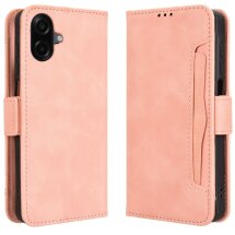 Чохол Deexe Wallet Stand для Samsung Galaxy A07 (A075) - Pink: фото 1 з 15