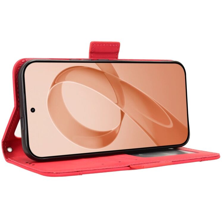 Чехол Deexe Wallet Stand для Xiaomi Poco F8 Ultra - Red (403405R) Чехол Deexe Wallet Stand для Xiaomi Poco F8 Ultra - Red: фото 5 из 14