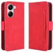 Чехол Deexe Wallet Stand для Xiaomi Poco X7 Pro - Red (371703R)