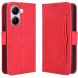Чехол Deexe Wallet Stand для Xiaomi Poco X7 Pro - Red (371703R). Фото 1 из 7