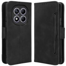 Чехол Deexe Wallet Stand для Xiaomi Redmi Note 14 Pro - Black: фото 1 из 7