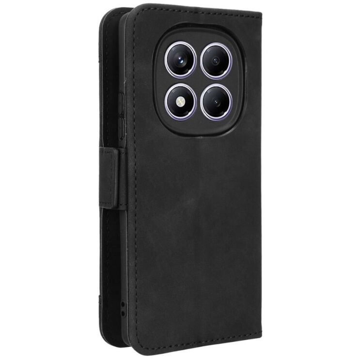 Чехол Deexe Wallet Stand для Xiaomi Redmi Note 14 Pro - Black: фото 7 из 7