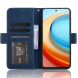 Чехол Deexe Wallet Stand для ZTE Nubia Focus - Blue (361517L). Фото 3 из 7