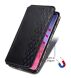 Чехол GETMAN Rhombus Wallet для ZTE Blade V2020 - Black (270312B). Фото 6 из 7