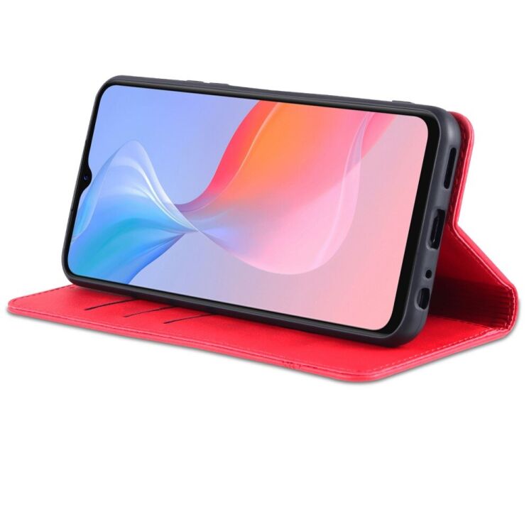 Чохол-книжка AZNS Classic Series для VIVO Y33s / Y21 / Y21s - Red: фото 5 з 12