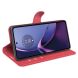 Чохол-книжка Deexe Book Type для Motorola Moto G84 - Red (339131R). Фото 3 з 10
