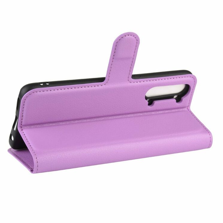 Чехол-книжка Deexe Book Type для OPPO Reno 3 - Purple: фото 5 из 6