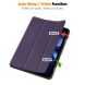 Чохол-книжка Deexe Carbon Folio для Xiaomi Redmi Pad 2 SE / Pad 2 9.7 - Brown (407910Z). Фото 8 з 11