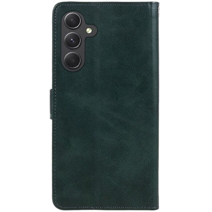 Чехол-книжка Deexe Classic Stand для Samsung Galaxy M35 (M356) - Midnight Green: фото 6 из 7