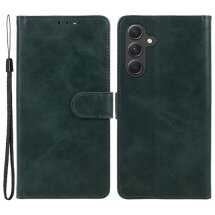 Чехол-книжка Deexe Classic Stand для Samsung Galaxy M35 (M356) - Midnight Green: фото 1 из 7