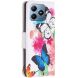 Чехол-книжка Deexe Color Wallet для Realme C63 / C61 / Note 60x - Two Butterflies (359700D). Фото 4 из 6