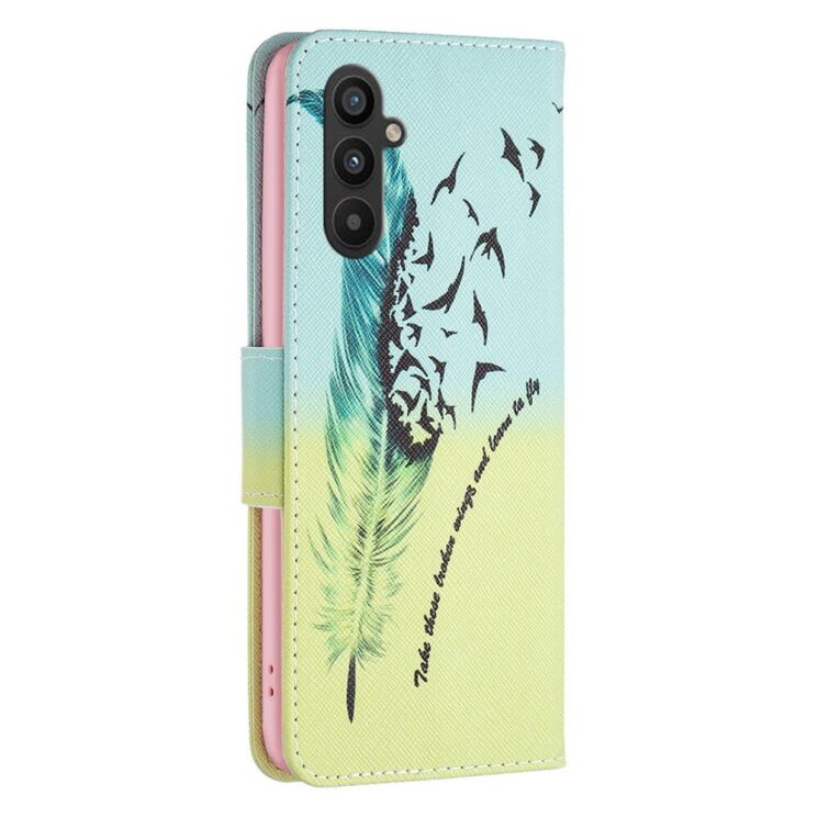 Чехол-книжка Deexe Color Wallet для Samsung Galaxy A34 (A346) - Feather: фото 3 из 6