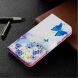 Чохол-книжка Deexe Color Wallet для Samsung Galaxy M30 (M305) / A40s (A407) - Blue Butterflies (223405H). Фото 6 з 8