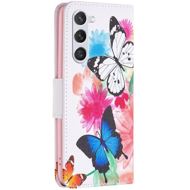 Чехол-книжка Deexe Color Wallet для Samsung Galaxy S24 (S921) / Galaxy S25 (S931) - Two Butterflies: фото 3 из 7