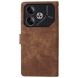 Чехол-книжка Deexe Delta Book для TECNO Pova 6 - Brown (354100Z). Фото 6 из 8