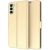 Чехол-книжка Deexe Faro Wallet для Infinix Hot 50 - Gold: фото 1 из 7