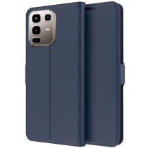 Чехол-книжка Deexe Faro Wallet для Infinix Note 50 / Note 50 Pro - Blue: фото 1 из 7