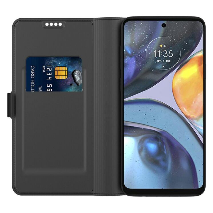Чехол-книжка Deexe Faro Wallet для Motorola Edge 70 Fusion - Black (409544B) Чехол-книжка Deexe Faro Wallet для Motorola Edge 70 Fusion - Black: фото 2 из 7