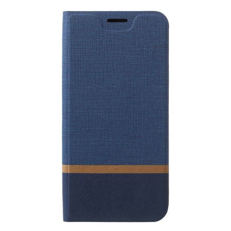 Чехол-книжка Deexe Lines Texture для Google Pixel 3 XL - Blue: фото 1 из 5