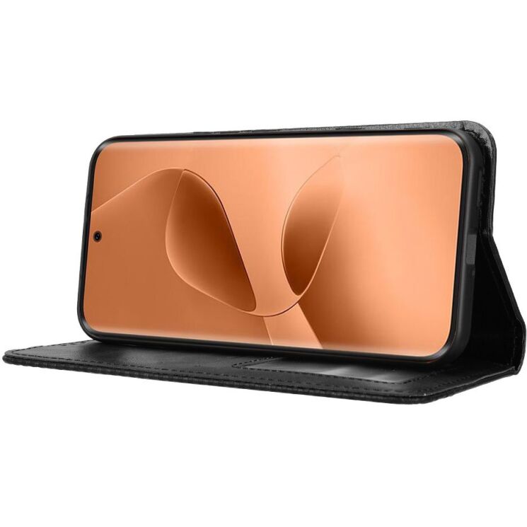 Чохол-книжка Deexe Retro Style для Infinix Note Edge - Black (409202B) Чохол-книжка Deexe Retro Style для Infinix Note Edge - Black: фото 5 з 19
