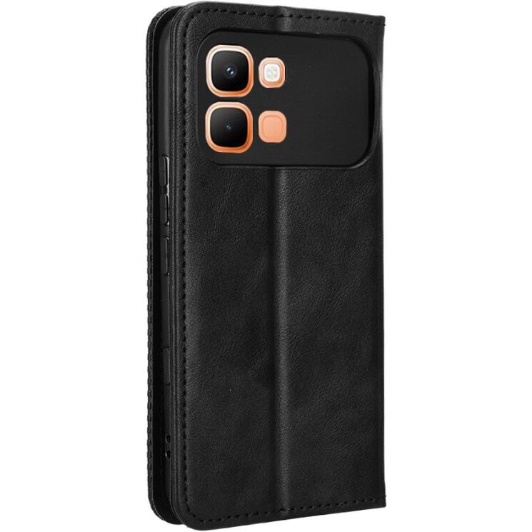 Чохол-книжка Deexe Retro Style для Infinix Note Edge - Black (409202B) Чохол-книжка Deexe Retro Style для Infinix Note Edge - Black: фото 6 з 19