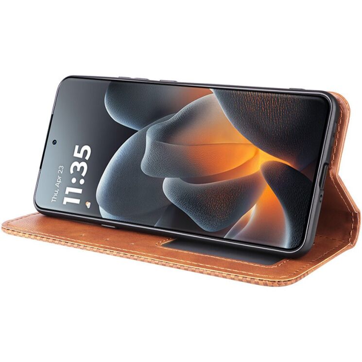 Чохол-книжка Deexe Retro Style для Motorola Signature - Brown: фото 7 з 20
