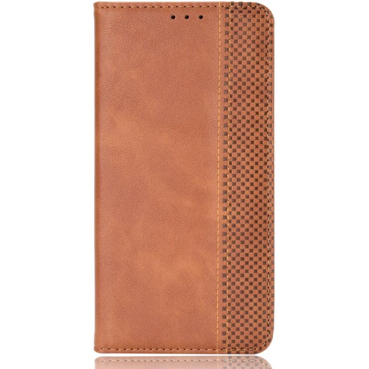 Чохол-книжка Deexe Retro Style для Motorola Signature - Brown: фото 4 з 20