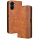 Чехол-книжка Deexe Retro Style для TECNO Spark Go 3 - Brown (408101Z). Фото 1 из 20