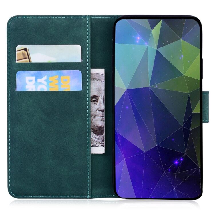 Чехол-книжка Deexe Tiger для Xiaomi Redmi A3 - Green: фото 2 из 7