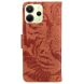 Чехол-книжка Deexe Tiger для Xiaomi Redmi Note 14 4G - Brown (373462Z). Фото 6 из 7