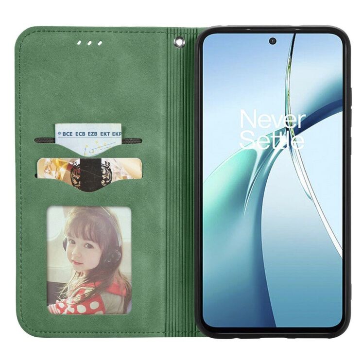 Чехол-книжка Deexe Wallet Case для Xiaomi Redmi Note 14 4G - Green: фото 4 из 8