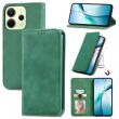 Чехол-книжка Deexe Wallet Case для Xiaomi Redmi Note 14 4G - Green (373468G)