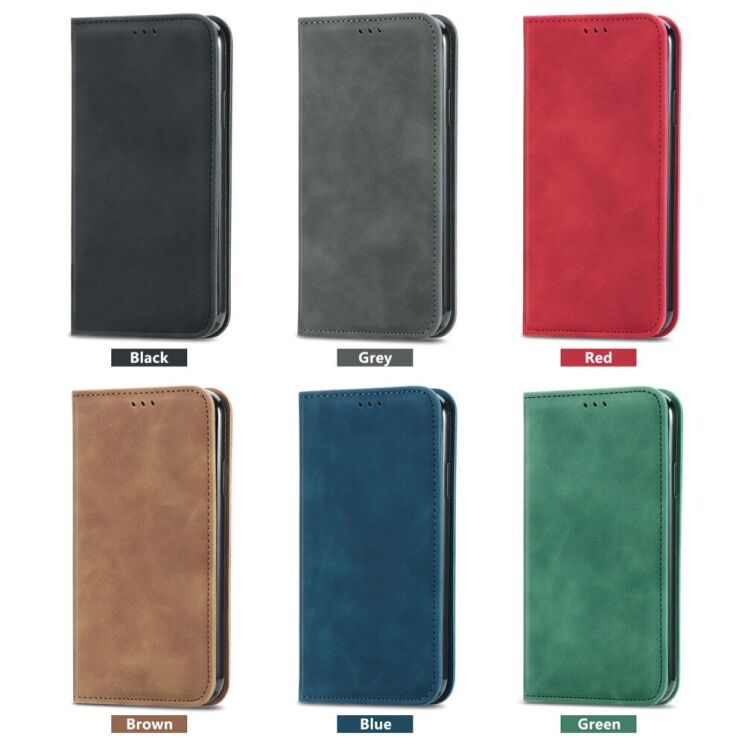 Чехол-книжка Deexe Wallet Case для Xiaomi Redmi Note 14 4G - Green: фото 6 из 8