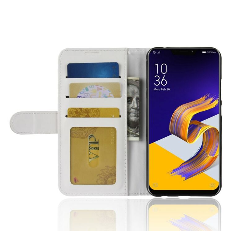 Чехол-книжка Deexe Wallet Style для ASUS Zenfone 5 (ZE620KL) / 5z (ZS620KL) - White: фото 6 из 9