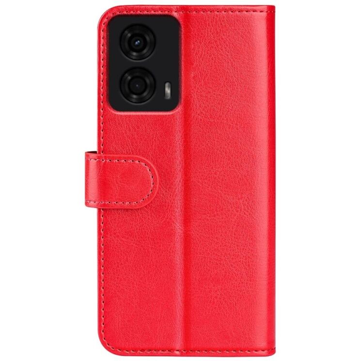 Чехол-книжка Deexe Wallet Style для Motorola Moto G24 / G04 / G04s / E14 - Red: фото 5 из 7
