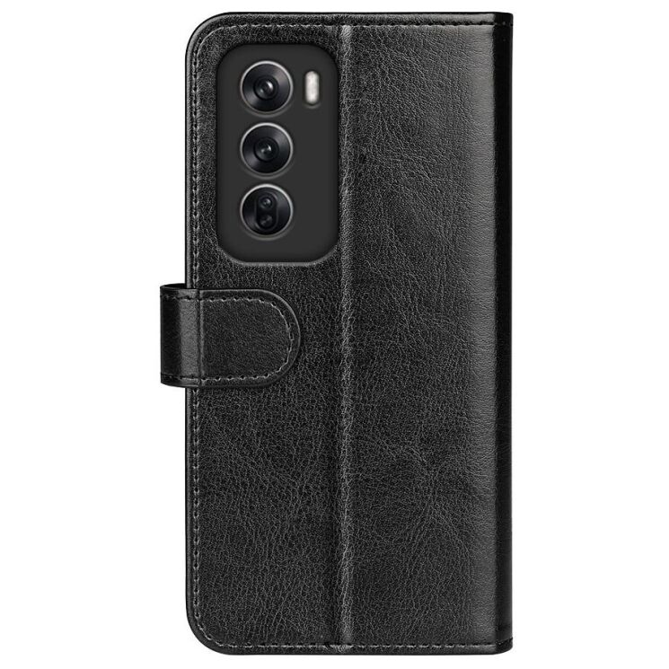 Чохол-книжка Deexe Wallet Style для OPPO Reno 12 - Black: фото 5 з 9