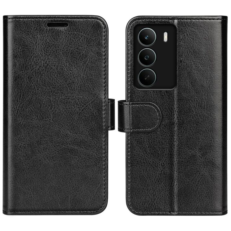 Чохол-книжка Deexe Wallet Style для Realme C71 - Black: фото 1 з 8