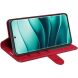 Чехол-книжка Deexe Wallet Style для Xiaomi Redmi Note 14 Pro Plus - Red (373223R). Фото 5 из 7