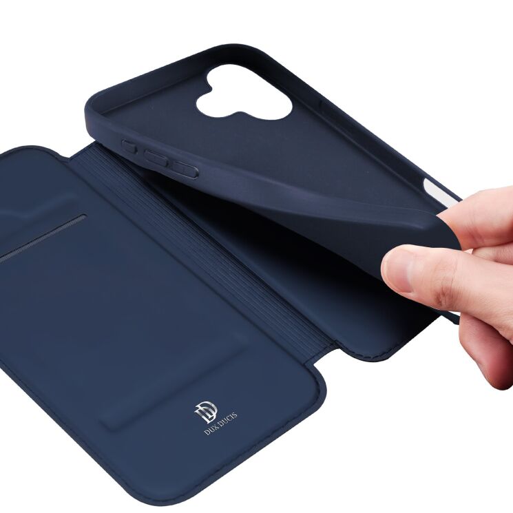 Чехол-книжка DUX DUCIS Skin Pro для Apple iPhone 17 - Black: фото 9 из 11