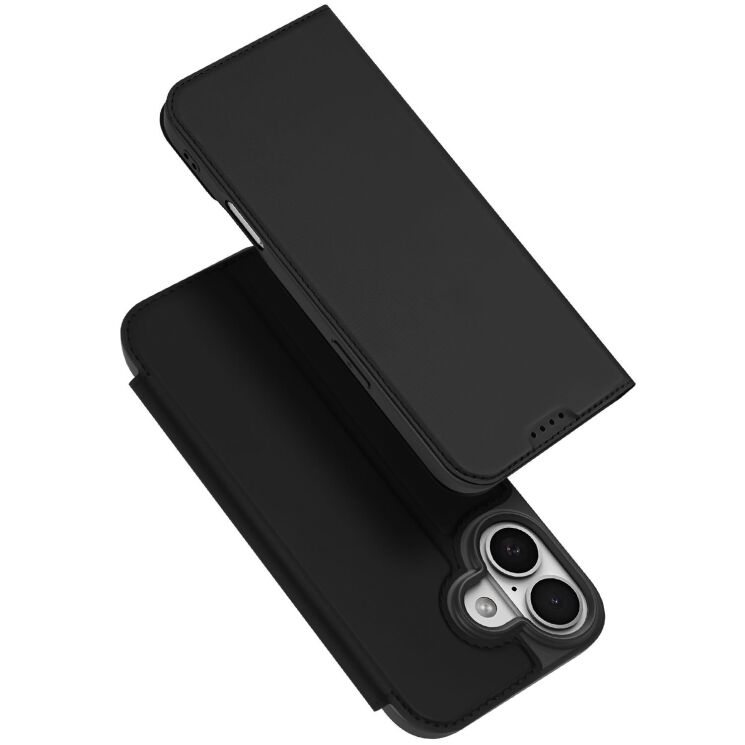 Чехол-книжка DUX DUCIS Skin Pro для Apple iPhone 17 - Black: фото 1 из 11