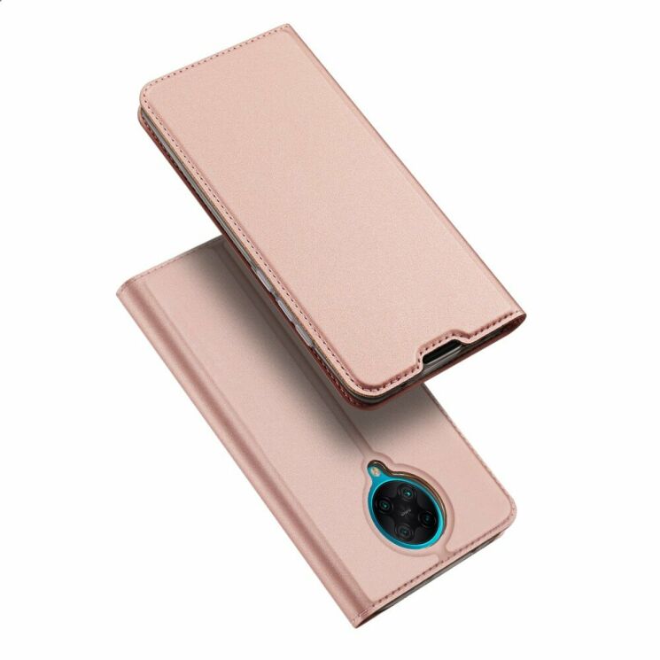 Чохол-книжка DUX DUCIS Skin Pro для Xiaomi Poco F2 Pro / Redmi K30 Pro - Rose Gold: фото 1 з 9