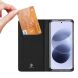 Чехол-книжка DUX DUCIS Skin Pro для Xiaomi Redmi Note 17 (4G/5G) - Black (430037B). Фото 5 из 10