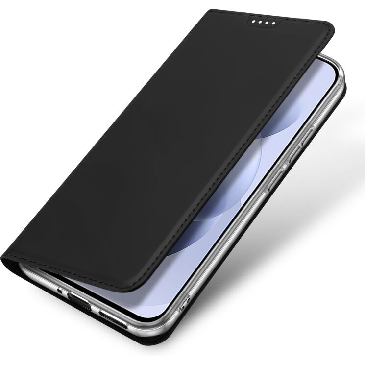 Чехол-книжка DUX DUCIS Skin Pro для Xiaomi Redmi Note 17 (4G/5G) - Black: фото 2 из 10