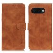 Чехол-книжка KHAZNEH Retro Wallet для Google Pixel 9a - Brown (375404Z)