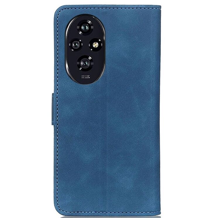 Чехол-книжка KHAZNEH Retro Wallet для Honor 200 Pro - Blue: фото 5 из 9